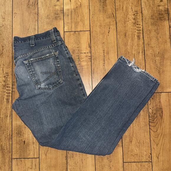 Roebuck And Co Slim Straight Denim Jeans 36x33 - Picture 1 of 11